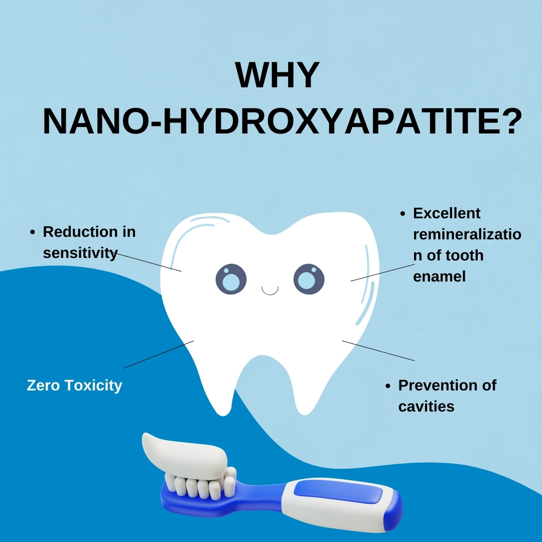 Why Should Manufacturers Use Nano-Hydroxyapatite in Toothpaste