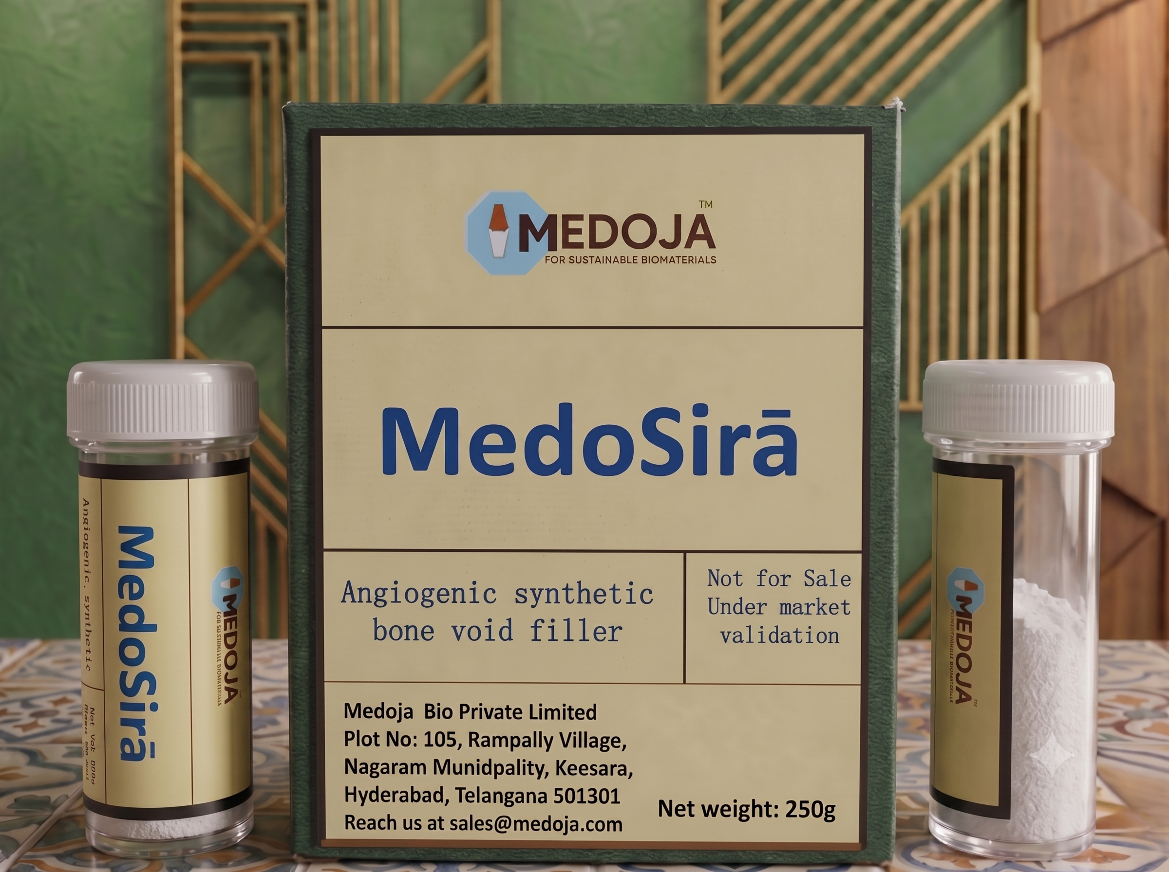 MedoSirā Bone Graft — Calcium Deficient Apatite by Medoja Bio