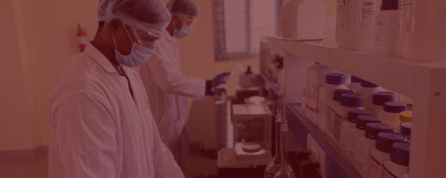 Medoja Bio scientist performing quality control with a pipette in the laboratory